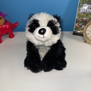 TY Beanie Paige the Panda Floppy Laying Plush 12” EUC Stuffed Animal